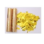 Tub Confetti, Flippy, pentru Party, Model Auriu, 30 cm - Img 1