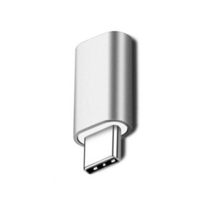 Adaptor Lightning (mama) to Type-C(tata) 2,8 cm Argintiu - Img 1