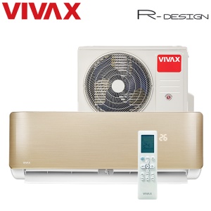 Aer Conditionat VIVAX R-Design ACP-09CH25AERI GOLD Wi-Fi Ready R32 Inverter 9000 BTU/h - Img 3