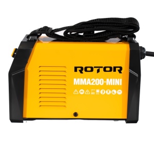 Aparat de sudura LCD Color ROTOR MMA200-MIN, 200 A - Img 3