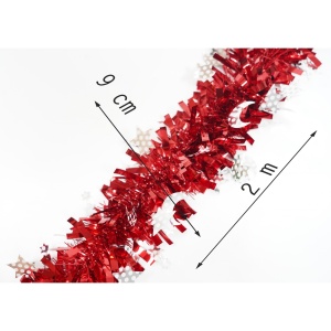 Beteala Craciun, Flippy, roșu, marimea: 2 m x 9 cm x 9 cm material:folie PVC, interior/exterior - Img 11