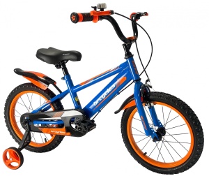 Bicicleta BRC copii 2-4 ani A1201 12" Albastru