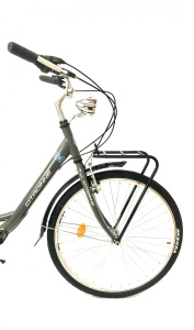 Bicicleta Citadinne Shimano, S2603, 26 inch, Cadru Otel, Gri/Albastru - Img 3