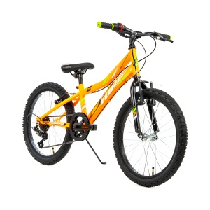 Bicicleta Copii DHS Turbo - 20 Inch, Portocaliu - Img 2