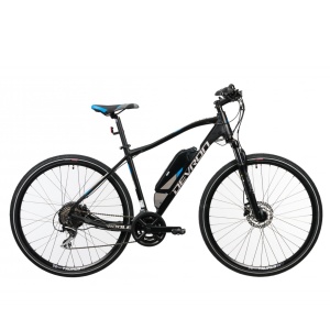 Bicicleta Electrica Devron 28161 - 28 Inch, 490mm, Negru - Img 1
