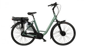 Bicicleta Electrica Stella Livorno Dama FDST RTE 2.1 - 28 Inch, L, Verde - Img 5