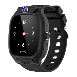 Ceas Smartwatch Flippy, Pentru Copii, Model Y36, cu Functie Telefon, 4G, Localizare LBS, Istoric Traseu, Monitorizare Spion, Apel Video, Rezistent la Apa, Negru - Img 1