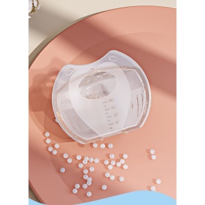 Colector de Lapte Matern, Flippy, din Silicon Safety, Anti-debordare, 80 ml, Transparent - Img 5