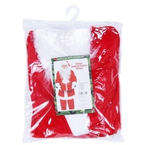 Costum Mos Craciun Flippy® Barbat, Adult, 5 piese, Catifea - Img 2