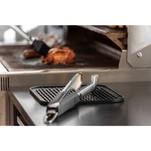 Covoras din Silicon pentru Scurgere Vase, Flippy, Uz Casnic, Rezistent la Temperaturi Ridicate, Izolator, 30x24 cm, Negru - Img 9