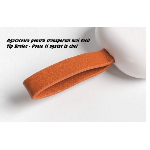 Cutie Depozitare Medicamente, Flippy, Portabila, 3 Compartimente, Tip Breloc, Plastic, Glisanta, Alb, 10.7x3.6x1.6 cm - Img 2