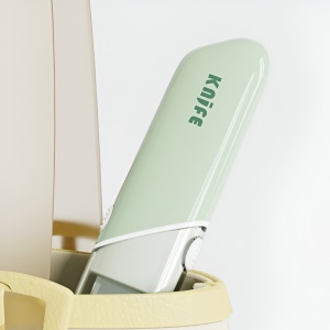 Cutit de Fructe Multifunctional, Flippy, Razatoare, Curatator Fructe-Legume, Deschizator de Sticle, 18.1x3.8x2cm, Verde - Img 2