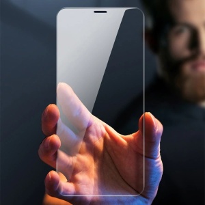 Folie ecran Flippy pentru iPhone 14 Pro Max din Sticla, Tempered Glass, Transparenta - Img 2