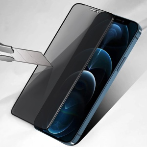 Folie ecran Flippy pentru iPhone 14 Pro, Sticla Privacy, Transparenta, Protectie Completa - Img 6