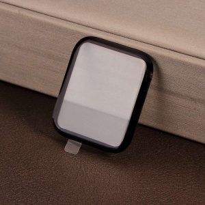 Folie Sticla Apple Watch Series 2/3 42 mm adeziv pe margine Negru - Img 9