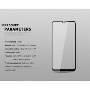 Folie Sticla Flippy® compatibila cu Xiaomi Redmi 8 111D Negru - Img 11