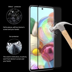 Folie Sticla Flippy® pentru Samsung A71 111D Negru - Img 2