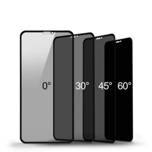 Folie Sticla securizata Flippy compatibila cu Samsung A70 Full Glue Privacy Duritate 9H Negru - Img 2