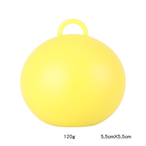 Greutate pentru Baloane, Flippy, Accesoriu Petrecere, 5.5x5.5 cm, 120 g, Galben - Img 3