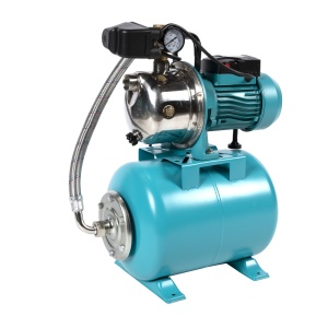 Hidrofor 24 Litri, Detoolz, 0,75kW/1HP AUJET 100B, absorbtie 9 m, inaltime 45 m, 3.3 mc/h - Img 3