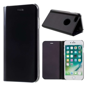 Husa Apple iPhone 7/8/SE 2020 Flip Cover Oglinda Negru - Img 5