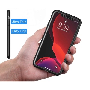 Husa Apple iPhone 7 Plus Full Cover 360 Negru + Folie de protectie - Img 6
