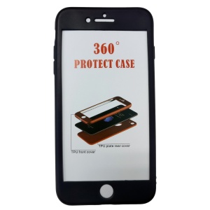 Husa Apple iPhone 7 Plus Full Silicone Negru - Img 3