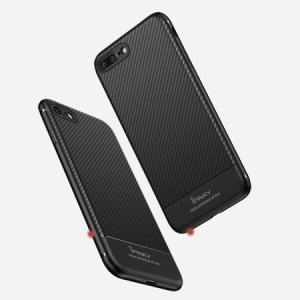 Husa Apple iPhone 7 Plus IPAKY Carbon Fiber Negru - Img 13