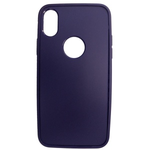 Husa Apple iPhone X Full Silicone Albastru - Img 4