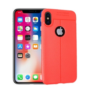 Husa Apple iPhone X Zore TPU moale Rosu - Img 6