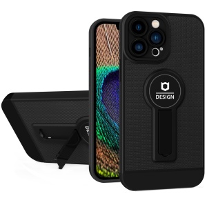 Husa Armor Design cu Stand pentru Samsung Galaxy A02s/ A03s, Negru, Suport Auto Magnetic, Wireless Charge, Protectie Antisoc, Flippy - Img 2