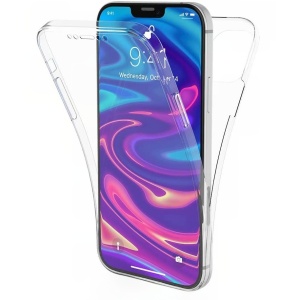 Husa de protectie Flippy compatibila cu Apple iPhone 13 Pro Full Tpu 360 Transparent - Img 1