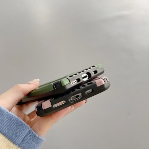 Husa de protectie Flippy pentru Apple iPhone 13 Defender Sergeant Brave cu suport,Verde - Img 4