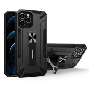 Husa de protectie Flippy pentru Apple iPhone 13 Mini Defender Sergeant Brave cu suport,Negru - Img 4