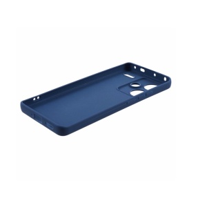 Husa de Protectie, Flippy, pentru Xiaomi Redmi Note 13 Pro Plus 5G, Liquid Silicone, cu Microfibra pe Interior, Protectie Antisoc, Compatibil Incarcare Wireless, Albastru - Img 4