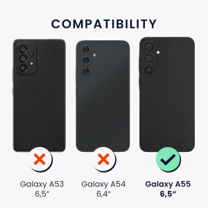 Husa de Protectie Matte TPU, Flippy, pentru Samsung Galaxy A55 5G, Protectie Camera, Antisoc, Antizgariere, Antialunecare, Acoperire Completa, Verde - Img 2