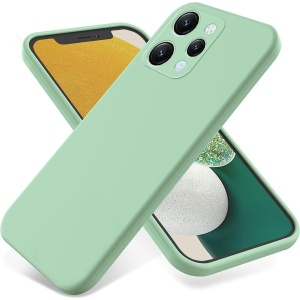 Husa de Protectie Matte TPU, Flippy, pentru Xiaomi Redmi 12, Protectie Camera, Antisoc, Antizgariere, Antialunecare, Acoperire Completa, Verde - Img 1