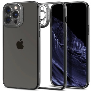 Husa de protectie pentru Apple iPhone 14 Pro, Flippy, Bracket series cu suport si protectie pentru camera, Transparent - Img 2