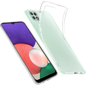 Husa de protectie pentru Samsung Galaxy A22 5G, Flippy, TPU Transparenta - Img 7