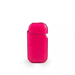 Husa Flippy pentru IQOS 2.4 Plus, Capac de Protectie, Anti Soc si Zgarieturi, din Piele Ecologica, 43 g, 12 x 6 x 2.5 cm, Roz - Img 5