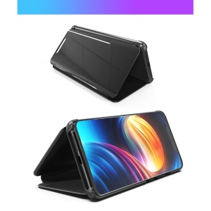 Husa Huawei Mate 20 Flip Cover Oglinda Negru - Img 2