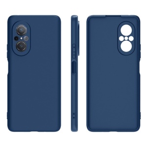 Husa Matte TPU pentru Huawei NOVA 9 SE, Flippy, Silicon Slim, Protectie Antisoc, Navy Blue - Img 2