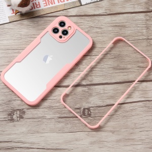 Husa Max Defence pentru Samsung Galaxy A53 5G, Bumper Roz, Fata Dubla Transparenta, Protectie Antisoc Full 360 ( fata, spate, margini ), Flippy - Img 4