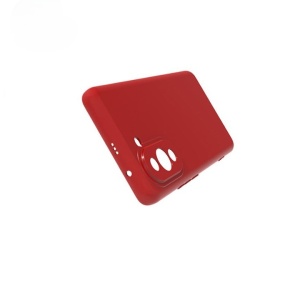Husa pentru Huawei NOVA Y70, Flippy, Liquid Silicone, cu Microfibra pe interior, Protectie Antisoc, Rosu - Img 4