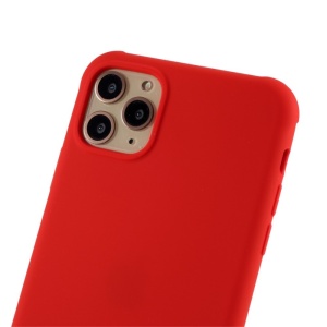 Husa protectie compatibila cu Apple iPhone 11 Pro Liquid Silicone Case Rosu - Img 4