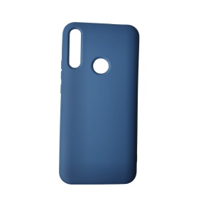 Husa protectie compatibila cu Huawei P Smart Z Liquid Silicone Case Albastru inchis - Img 5