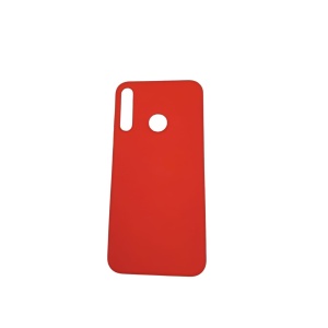 Husa protectie compatibila cu Huawei P40 Lite E Liquid Silicone Case Rosu - Img 10