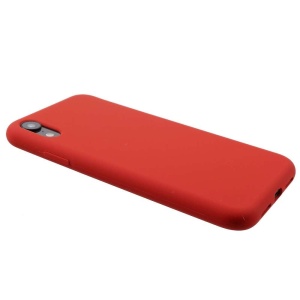 Husa protectie compatibila cu Samsung A20E Liquid Silicone Case Rosu - Img 6