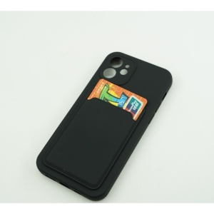 Husa protectie cu suport card compatibila cu Samsung A72 Negru - Img 16