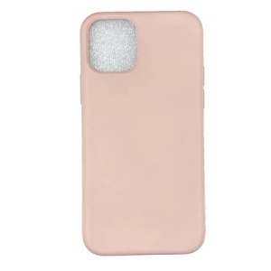 Husa protectie Flippy compatibila cu Apple iPhone 11 Pro Liquid Silicone Case Roz - Img 3